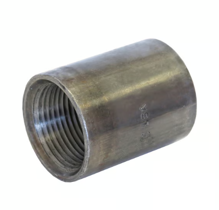 Beck® 0321200099 Tapped Straight Pipe Coupling, 2 in Nominal, SCH 40/STD, Galvanized, Domestic