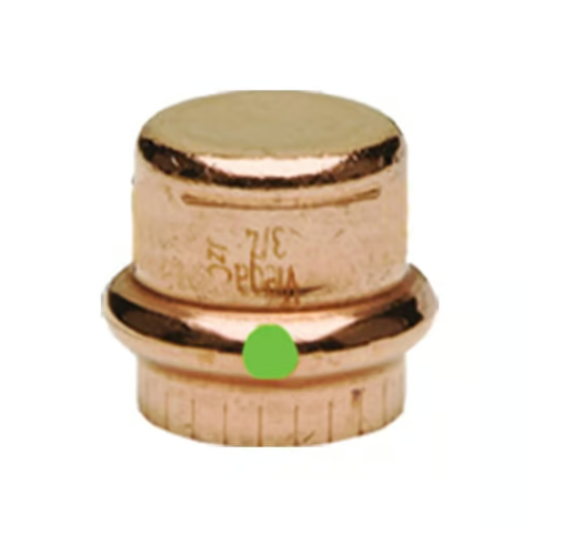 View Larger ProPress® ProPress® ProPress® 77737 Pipe Cap, 2 in Nominal, Press End Style, Copper, Import  SKU: 54096